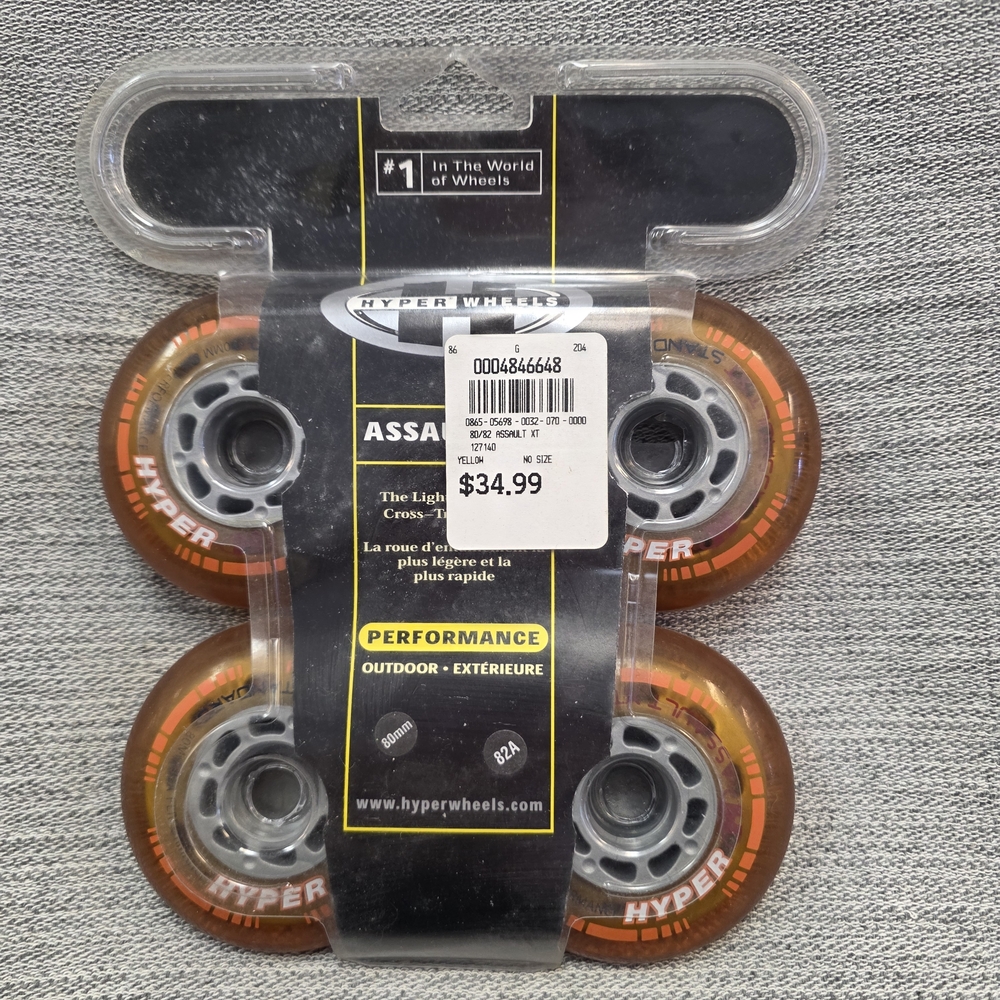 New Hyper Wheels Assault XT 4-Pack